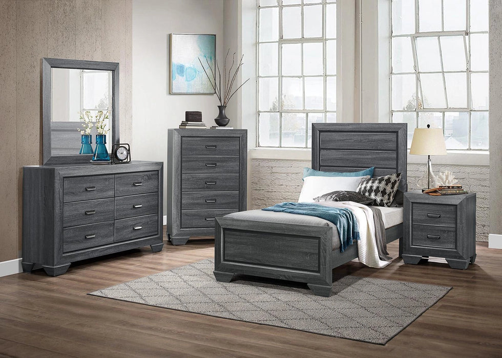 Five Star Furniture - Beechnut 6 Drawer Dresser in Gray 1904GY-5