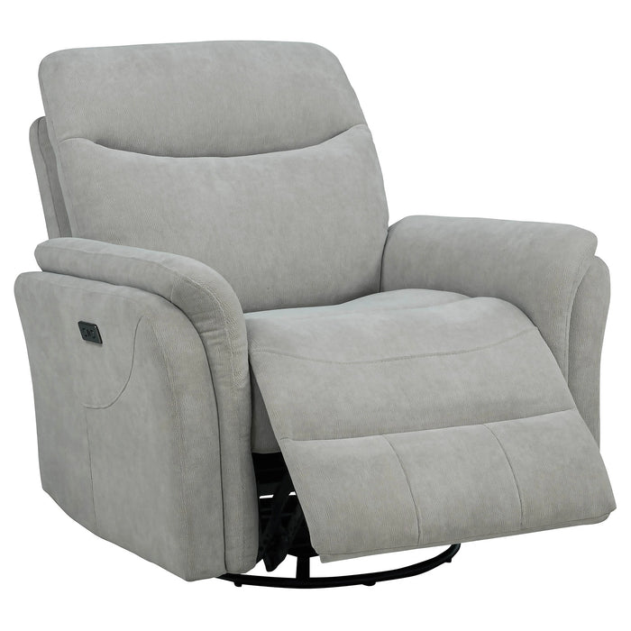 Five Star Furniture - Adler Power Swivel Glider Recliner