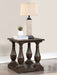 Five Star Furniture - Walden Rectangular End Table with Turned Legs and Floor Shelf Coffee image