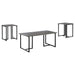 Five Star Furniture - Nyla 3-piece Occasional Set Weathered Grey and Black image