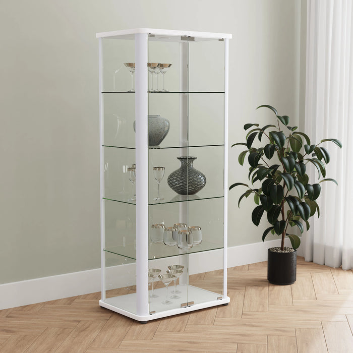 Five Star Furniture - Aero Curio Cabinet with LED Lighting