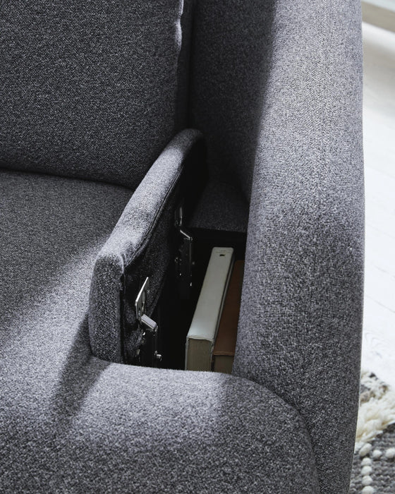 Five Star Furniture - Alainmont Next-Gen Nuvella Swivel Power Recliner