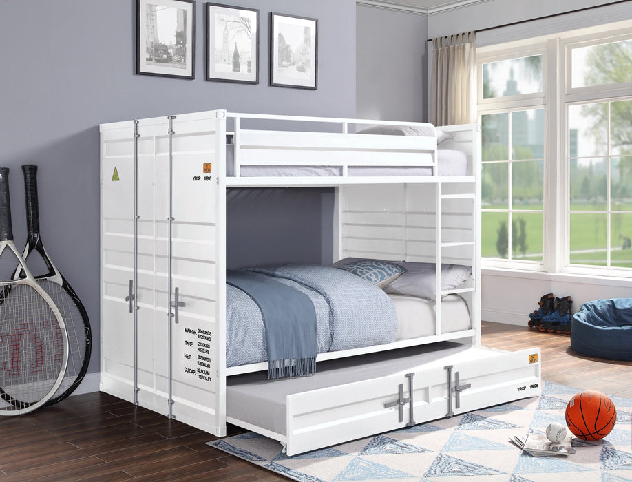 Five Star Furniture - Cargo White Bunk Bed (Full/Full)