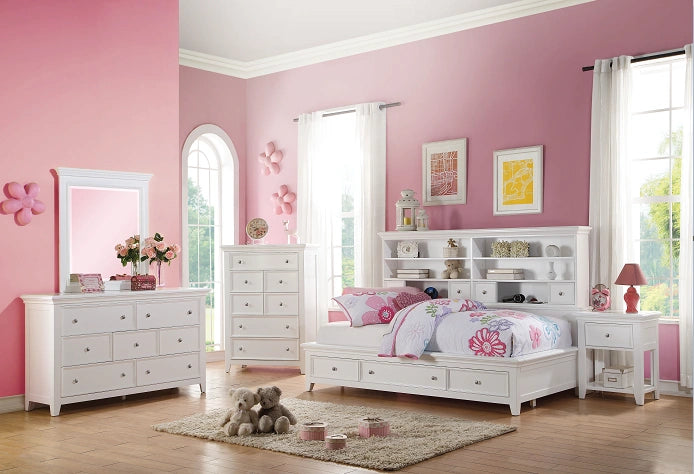 Five Star Furniture - Lacey White Daybed (Full Size)
