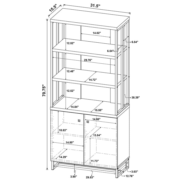Five Star Furniture - Millbrook Bookshelf