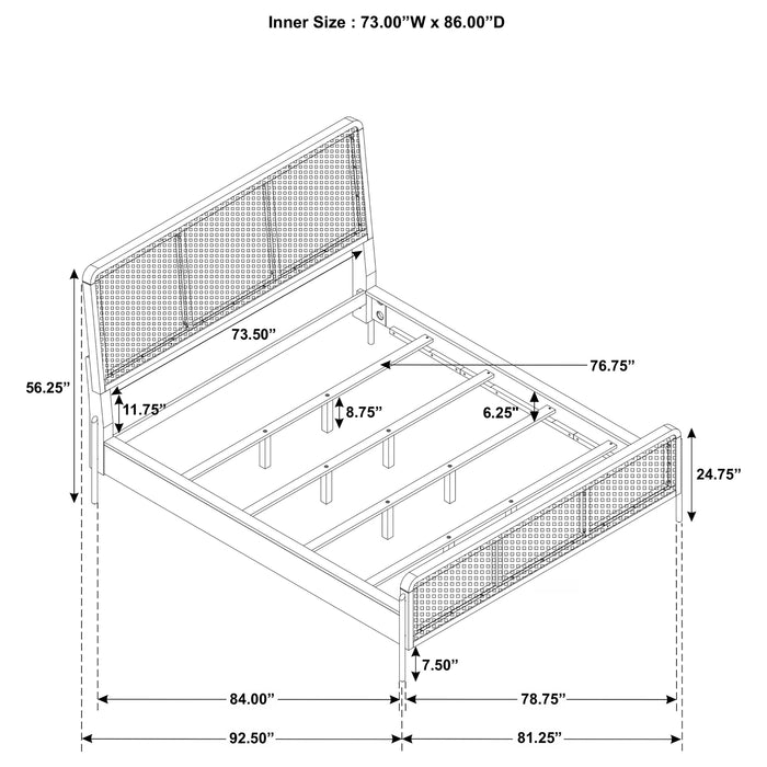Five Star Furniture - Arini Panel Bed