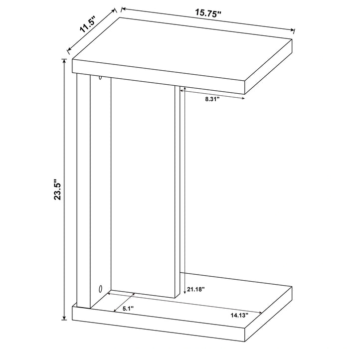 Five Star Furniture - Clower Side Table