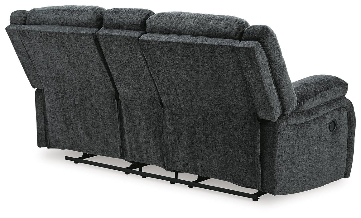 Five Star Furniture - Draycoll Reclining Loveseat with Console