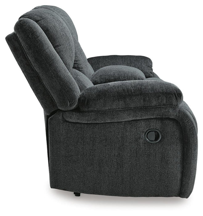 Five Star Furniture - Draycoll Reclining Loveseat with Console