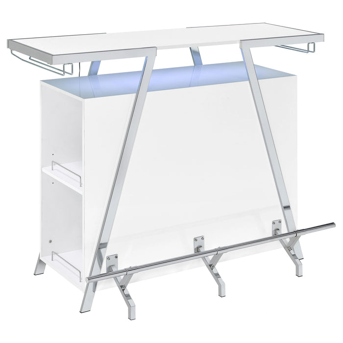 Five Star Furniture - Araceli Home Bar with LED Lighting
