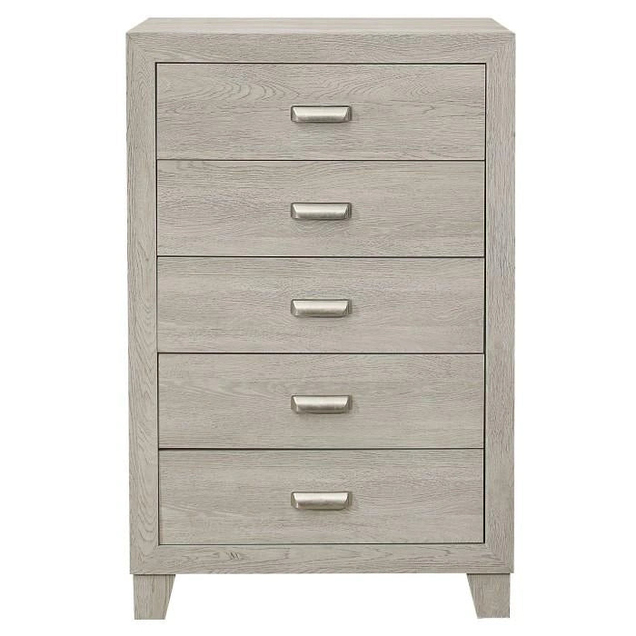 Five Star Furniture - Quinby 5 Drawer Chest in Light Brown 1525-9