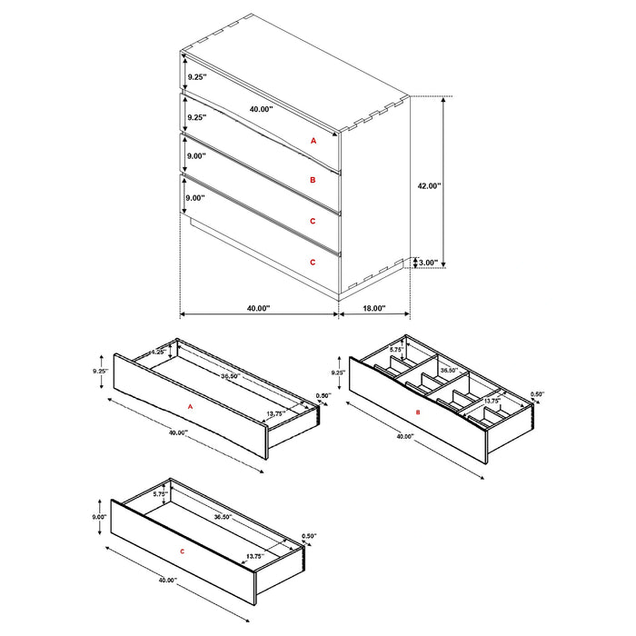 Five Star Furniture - Winslow Chest of Drawers