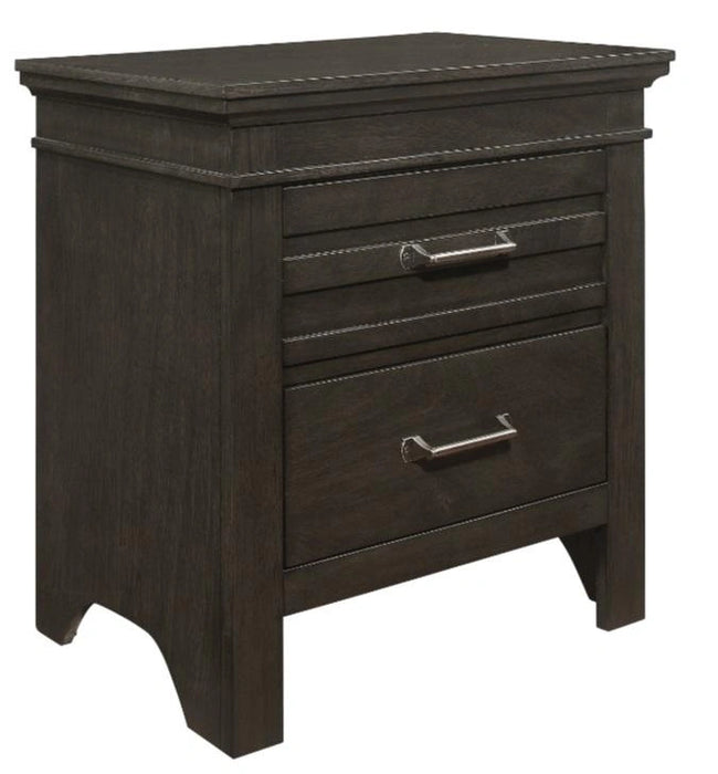 Five Star Furniture - Blaire Farm Nightstand in Saddle Brown Wood 1675-4