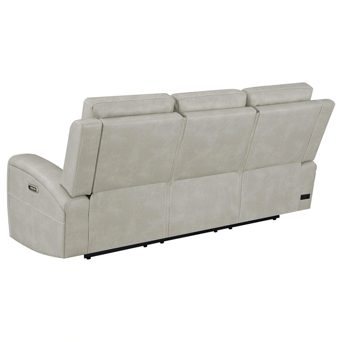 Five Star Furniture - Brickston Triple Power Reclining Sofa Set