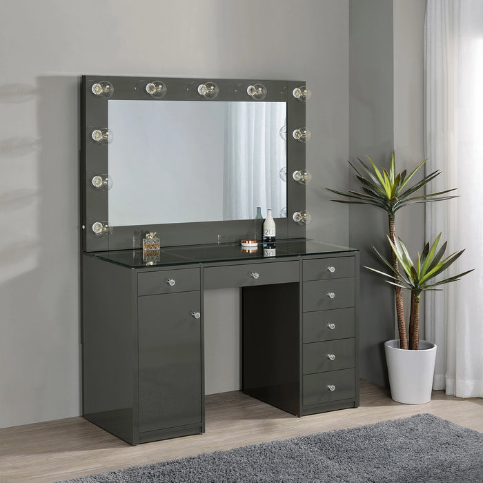 Five Star Furniture - Acena Makeup Vanity Table with LED Mirror