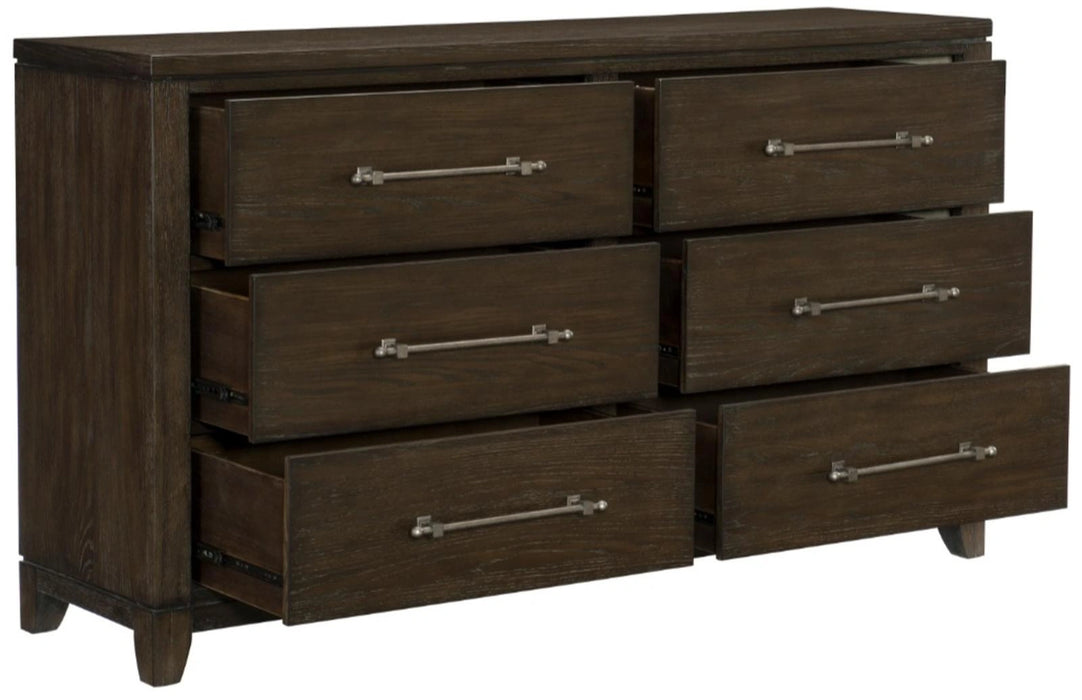 Five Star Furniture - Griggs Dresser in Dark Brown 1669-5