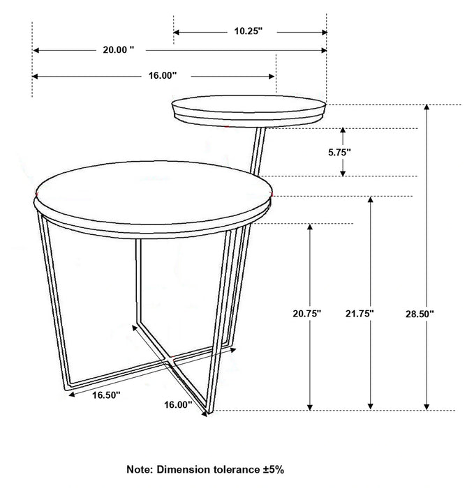 Five Star Furniture - Yael Side Table
