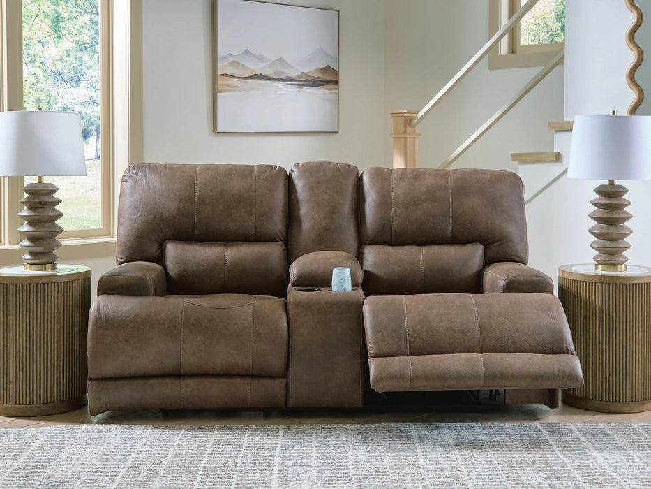 Five Star Furniture - Beckley Place Power Reclining Loveseat with Console