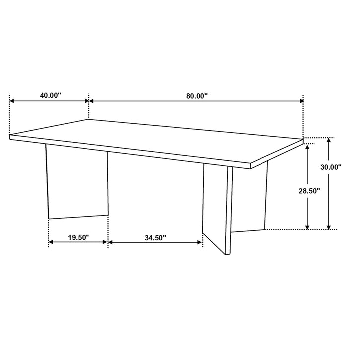 Five Star Furniture - Tyler Dining Table