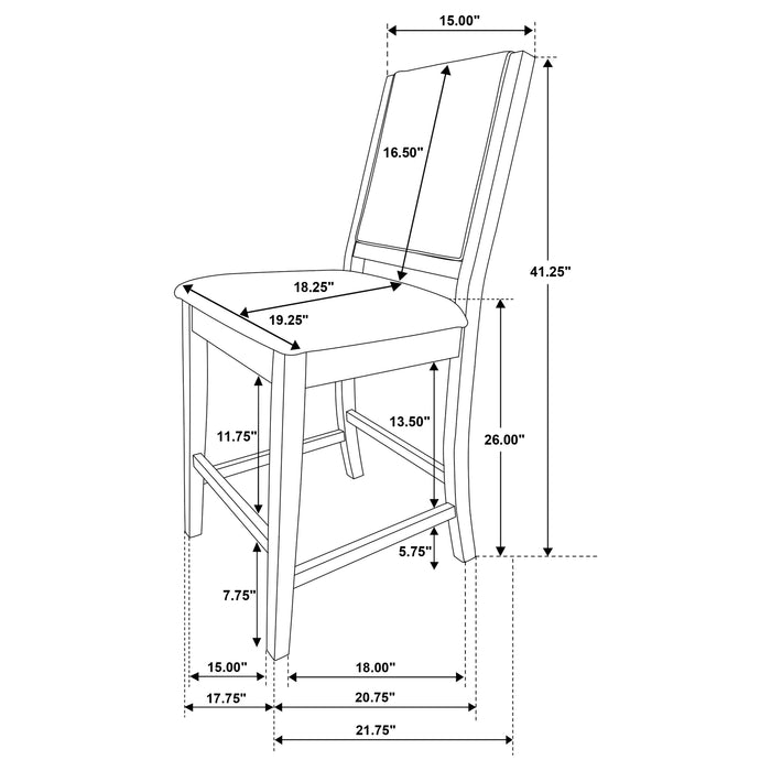 Five Star Furniture - Patterson Counter Height Dining Set
