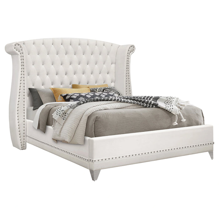 Five Star Furniture - Barzini Wingback Platform Bed