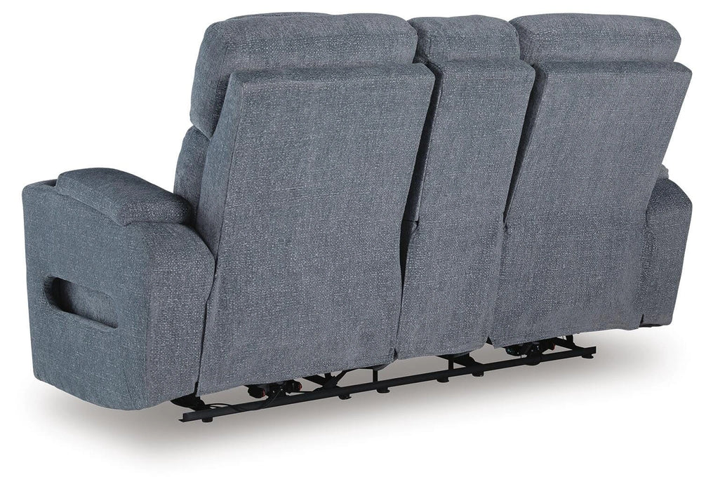 Five Star Furniture - Studio Cave Power Reclining Loveseat with Console
