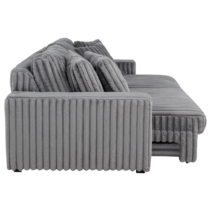 Five Star Furniture - Jacana Sofa with Power Chaise