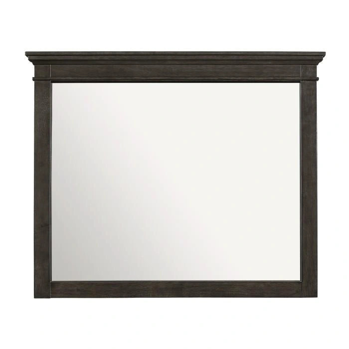 Five Star Furniture - Blaire Farm Mirror in Saddle Brown Wood 1675-6