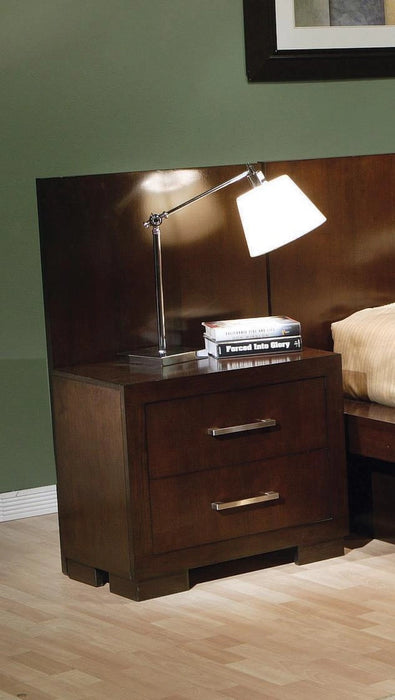 Five Star Furniture - Jessica Nightstand Panels Cappuccino (Set of 2)