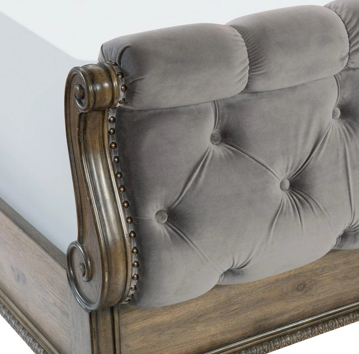 Five Star Furniture - Rachelle King Sleigh Bed in Weathered Pecan 1693K-1EK*