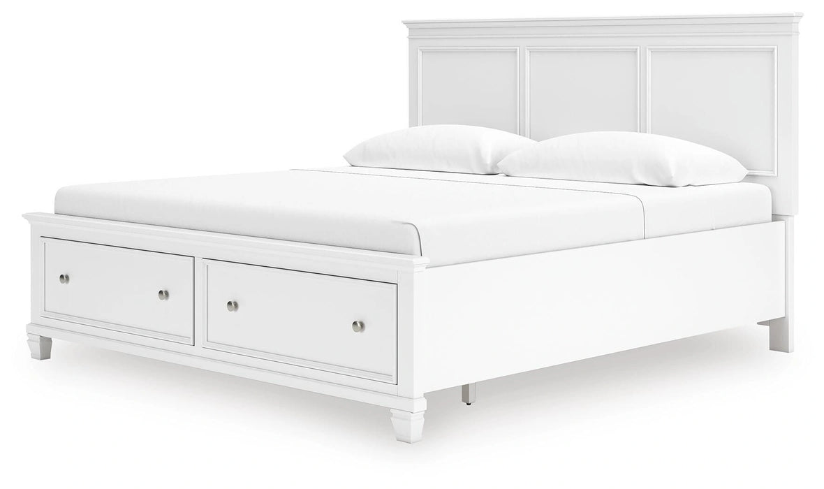 Five Star Furniture - Fortman Panel Storage Bed