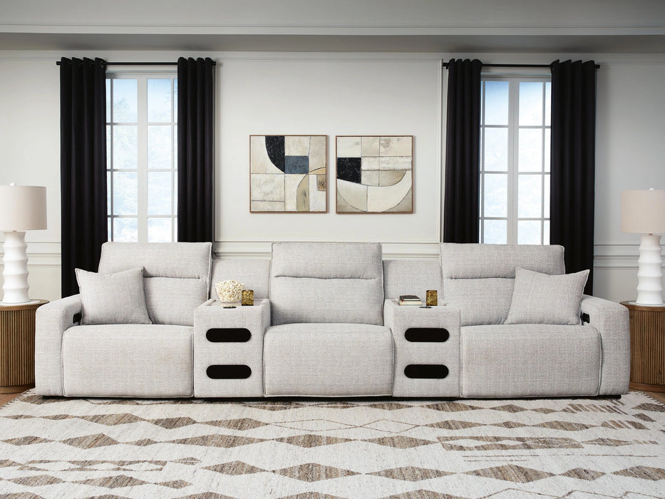 Five Star Furniture - Modmax II Power Reclining Sectional with Audio Consoles