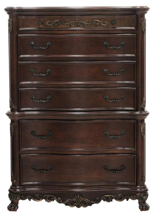 Five Star Furniture - Deryn Park 6 Drawer Chest in Cherry 2243-9