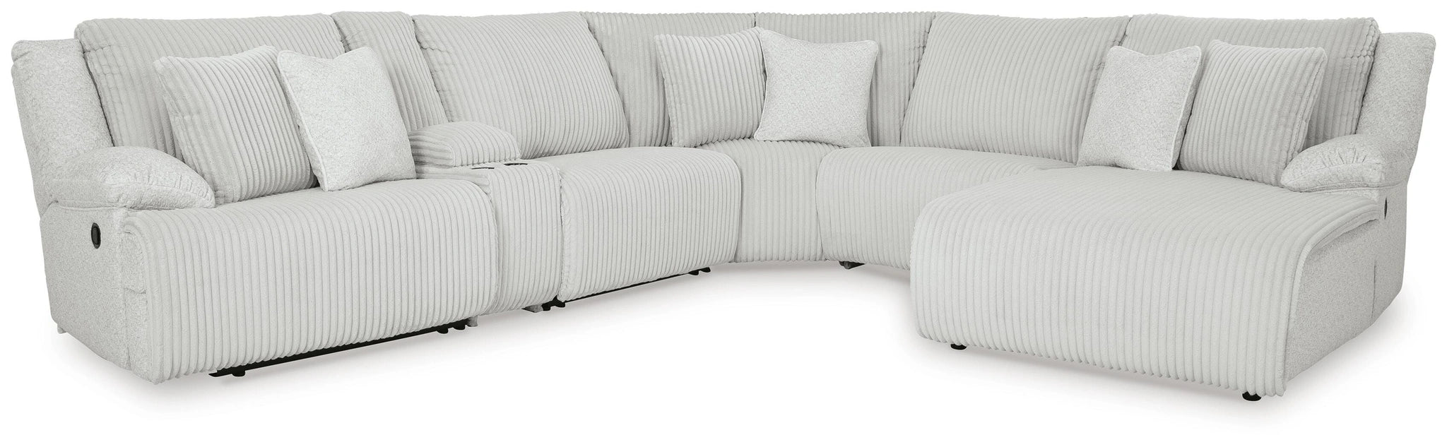Five Star Furniture - Top Tier Reclining Sectional with Chaise