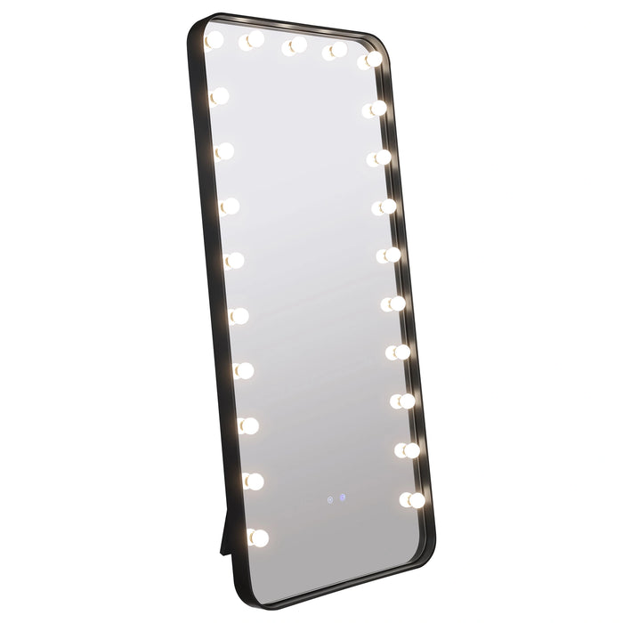 Five Star Furniture - Canton Standing Mirror with LED Lighting and Bluetooth Speaker