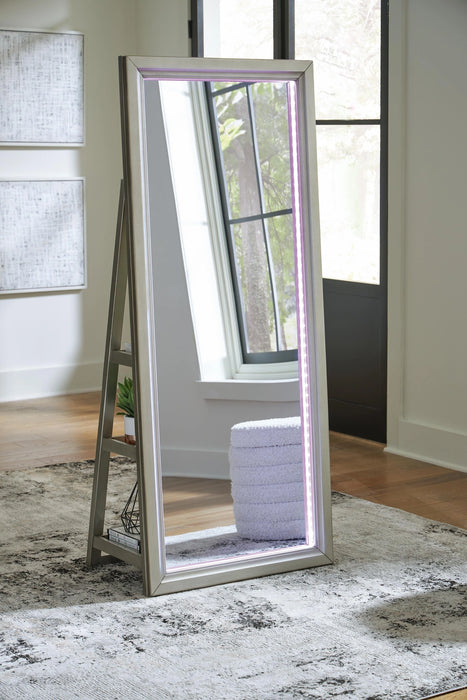 Five Star Furniture - Evesen Floor Standing Mirror/Storage