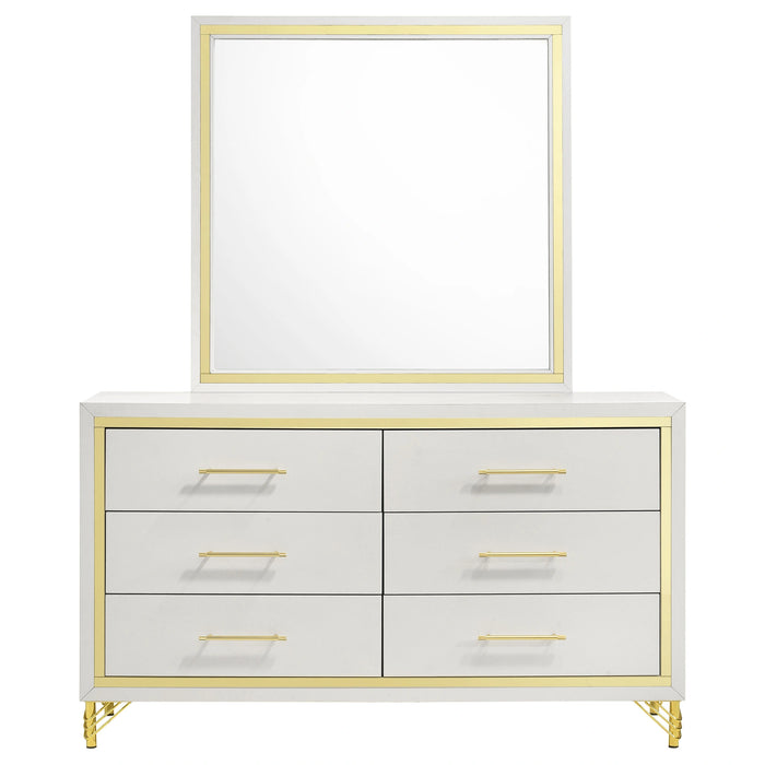 Five Star Furniture - Lucia Dresser with Mirror