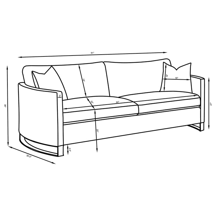 Five Star Furniture - Corliss Sofa Set