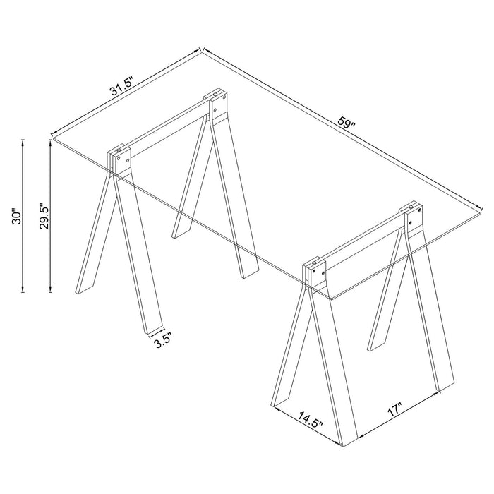 Five Star Furniture - Amaturo Writing Desk