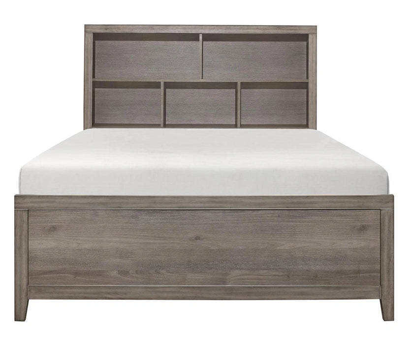 Five Star Furniture - Woodrow Full Platform Bed in Gray 2042NBF-1*