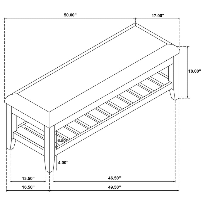 Five Star Furniture - Bexhill Bedroom Bench