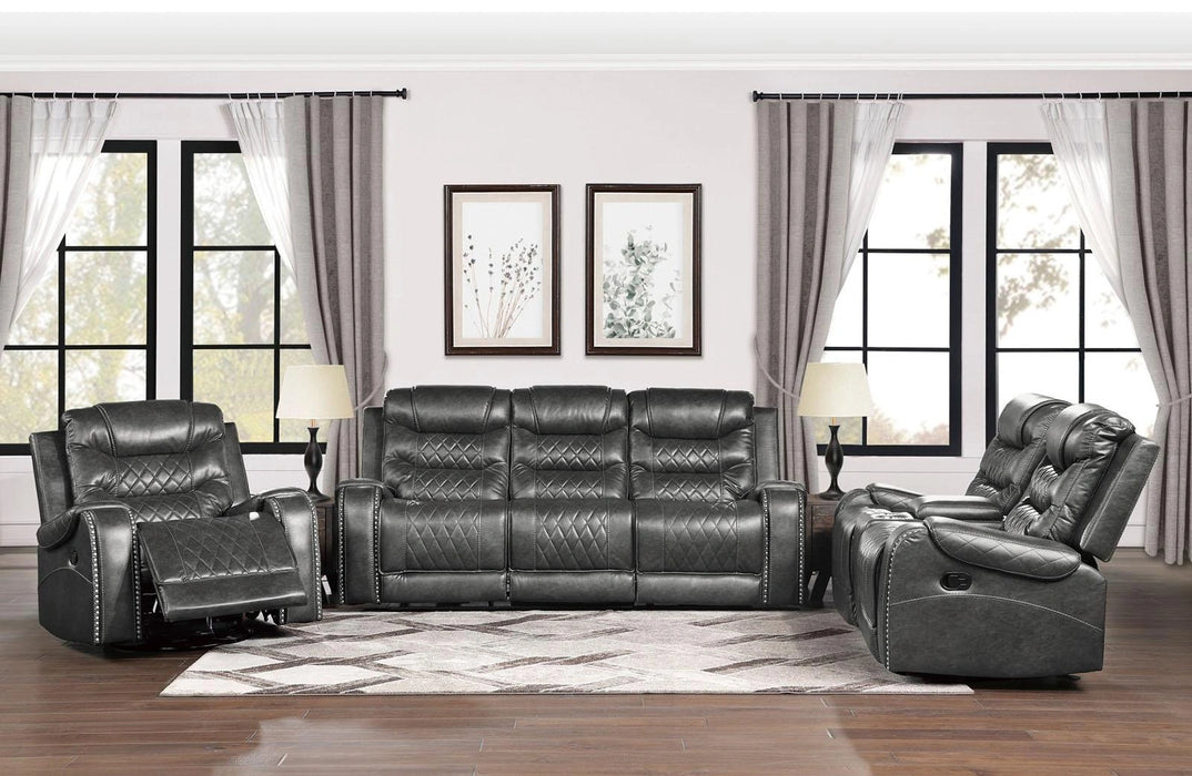 Five Star Furniture - Putnam Power Reclining Chair in Gray 9405GY-1PW