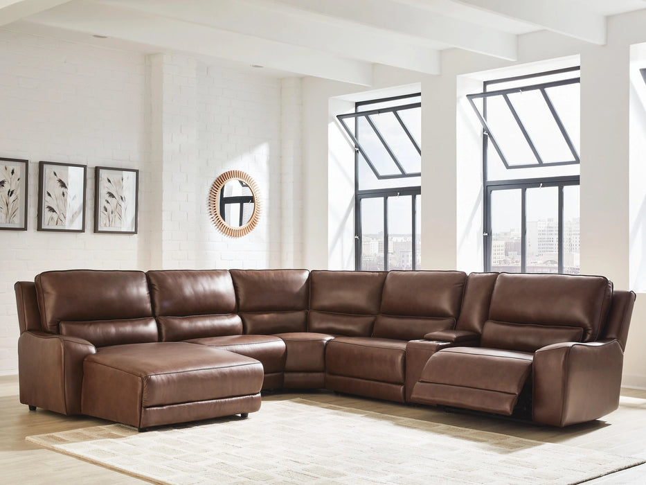 Five Star Furniture - DeepWakes Power Reclining Sectional with Chaise