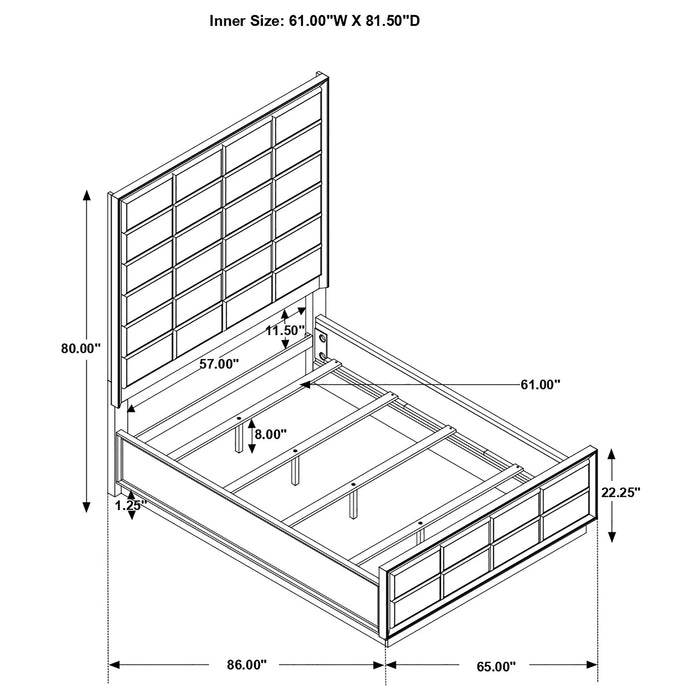 Five Star Furniture - Durango Panel Bed