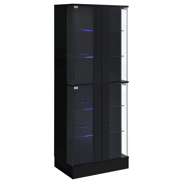 Five Star Furniture - Cabra Curio Cabinet with LED Lighting