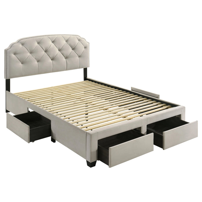 Five Star Furniture - Marianna Panel Platform Storage Bed