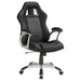 Five Star Furniture - Roger Adjustable Height Office Chair Black and Grey image