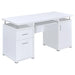 Five Star Furniture - Tracy 2-drawer Computer Desk White image