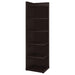 Five Star Furniture - Pinckard 6-tier Corner Bookcase Cappuccino image