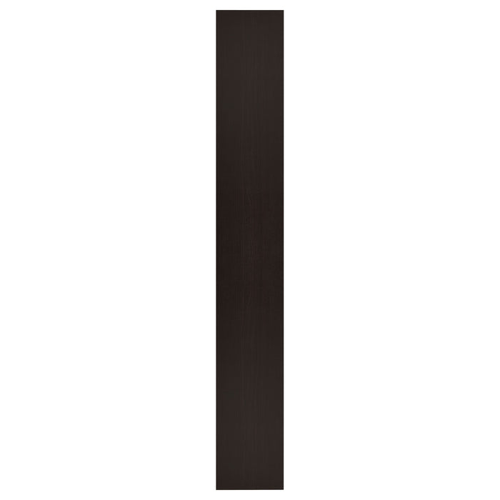 Five Star Furniture - Eliam Rectangular Bookcase with 2 Fixed Shelves Cappuccino